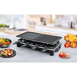 Rommelsbacher RCS 1350 raclette grill 8 person(er) 1350 W Sort, Rustfrit stål Sort/rustfrit stål, 1350 W, 230 V, 485 mm, 233 mm, 141 mm, 5,4 kg