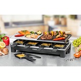 Rommelsbacher RCS 1350 raclette grill 8 person(er) 1350 W Sort, Rustfrit stål Sort/rustfrit stål, 1350 W, 230 V, 485 mm, 233 mm, 141 mm, 5,4 kg