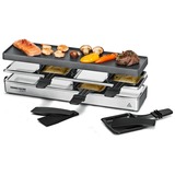 Rommelsbacher RC 1600 raclette grill 8 person(er) 795 W Sort, Sølv Sølv, 795 W, 230 V, 435 mm, 408 mm, 135 mm, 4,5 kg