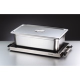 Rommelsbacher WPR 305/E varmeskab 300 W Rustfrit stål, Varmeplade rustfrit stål/Sort, 300 W, 230 V, Rustfrit stål, Tyskland, Glas, Rustfrit stål, 640 mm