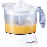 Rommelsbacher ZP 40 citruspresser og juicemaskine Frugtpresser 40 W Transparent, Hvid Hvid, Frugtpresser, Transparent, Hvid, 1 L, Vertikal snegl, Knapper, 40 W