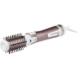 Rowenta Brush Activ Premium Care CF9540 hårstyler Varmluftsbørste Varm Aluminium, Metallic, Hvid 1000 W 1,8 m, Varmluft børste Hvid/Rosa, Varmluftsbørste, Varm, Tørt/vådt hår, Aluminium, Metallic, Hvid, Hængende løkke, 1,8 m