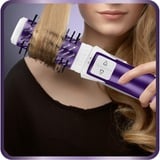 Rowenta Brush Activ Volume & Shine CF953 Varmluftsbørste Varm Violet, Hvid 1000 W 1,8 m, Varmluft børste Hvid/Violet, Varmluftsbørste, Varm, Tørt/vådt hår, Violet, Hvid, Syntetisk, Hængende løkke