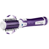 Rowenta Brush Activ Volume & Shine CF953 Varmluftsbørste Varm Violet, Hvid 1000 W 1,8 m, Varmluft børste Hvid/Violet, Varmluftsbørste, Varm, Tørt/vådt hår, Violet, Hvid, Syntetisk, Hængende løkke