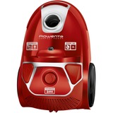 Rowenta Compact Power RO395 3 L Beholder vakuum Dry 750 W Støvpose, Gulv støvsuger Rød, 750 W, Beholder vakuum, Dry, Støvpose, 3 L, Hygiejnefilter