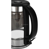 Russell Hobbs Clarity elkedel 1,5 L 2200 W Rustfrit stål, Transparent rustfrit stål/Sort, 1,5 L, 2200 W, Rustfrit stål, Transparent, Glas, Rustfrit stål, Vandmåler, Overophedningsbeskyttelse