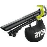 Ryobi OBV18 batteridreven løvblæser 200 km/t Sort, Gul 18 V, Løvblæsere VAC/suger Grøn/Sort, Håndholdt blæser, 200 km/t, Sort, Gul, Blæse/suge, Elektrisk, 97,4 dB