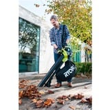 Ryobi OBV18 batteridreven løvblæser 200 km/t Sort, Gul 18 V, Løvblæsere VAC/suger Grøn/Sort, Håndholdt blæser, 200 km/t, Sort, Gul, Blæse/suge, Elektrisk, 97,4 dB