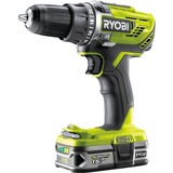Ryobi ONE+ Akku bore-/skruemaskine R18DD3-215S, 18Volt, Bore-/ skruemaskine Grøn/Sort
