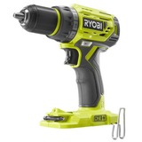 Ryobi ONE+ Akku-boremaskine/skruetrækker R18DD7-0, 18 Volt, Bore-/ skruemaskine Grøn/Sort