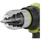 Ryobi ONE+ Akku-boremaskine/skruetrækker R18DD7-0, 18 Volt, Bore-/ skruemaskine Grøn/Sort