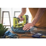Ryobi ONE+ Akku-hæftepistol R18ST50-0, 18 Volt, Elektris hæftemaskine Grøn/Sort