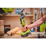 Ryobi ONE+ Akku-multiværktøj R18MT-0, 18 Volt, Multi-funktion værktøj Grøn/Sort