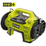 Ryobi R18I-0 elektrisk luftpumpe 2,5 bar 1,4 l/min Grøn/Sort, 2,5 bar, 1,4 l/min, Sort, Grøn, Batteri