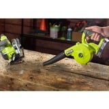 Ryobi R18TB-0 batteridreven løvblæser 200 km/t Sort, Grøn 18 V Lithium-Ion (Li-Ion) Grøn/Sort, Håndholdt blæser, 200 km/t, Sort, Grøn, Blæse, Elektrisk, 96,5 dB