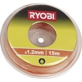 Ryobi RAC100 Tilbehør til kratskærere & kantklippere, Græstrimmer tråd Grøn, Orange, 15 m, 1 stk