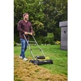 Ryobi RY18SFX35A-0 Skubbe plæneklipper Batteri Sort, Grøn, Plænelufter Grøn/Sort, Skubbe plæneklipper, 35 cm, 55 L, 4 hjul, Børstefri, 1,5 m/s²