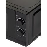 SHARP R-200BKW mikrobølgeovn Bordplade 20 L 800 W Sort Sort, Bordplade, 20 L, 800 W, Dreje, Sort, 25,5 cm