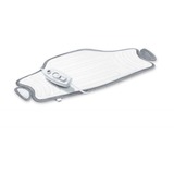Sanitas SHK 55 Elektrisk opvarmet indpakning 100 W Grå, Hvid Velour, Varme pude Hvid/grå, 590 mm, 300 mm, 420 g, Velour, Maskinvask, 30 °C