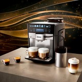 Siemens EQ.6 plus s700 Fuld-auto Espressomaskine 1,7 L, Kaffe/Espresso Automat rustfrit stål/Sort, Espressomaskine, 1,7 L, Kaffebønner, Indbygget kværn, 1500 W, Sort, Rustfrit stål