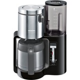 Siemens TC86503 kaffemaskine Dråbe kaffemaskine 1 L, Filter maskine Sort/antracit, Dråbe kaffemaskine, 1 L, 1100 W, Anthracit, Sølv