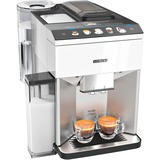 Siemens TQ507D02 kaffemaskine Fuld-auto Dråbe kaffemaskine 1,7 L, Kaffe/Espresso Automat Hvid/rustfrit stål, Dråbe kaffemaskine, 1,7 L, Kaffebønner, Malet kaffe, Indbygget kværn, 1500 W, Hvid