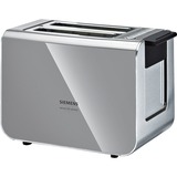 Siemens TT86105 brødrister 2 skive(r) 860 W Sort, Grå grå/Sølv, 2 skive(r), Sort, Grå, 860 W, 220 - 240 V, 1,1 m, 313 mm