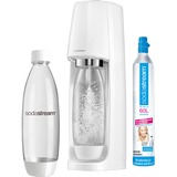 SodaStream Spirit Plast Hvid, Skypumpe Hvid, Plast, Hvid, 1 L, 80 L, 130 mm, 185 mm