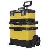 Stanley 1-95-621 værktøjskasse og kasse Sort, Gul, Værktøj Rulleborde værktøjsvogn Gul/Sort, Sort, Gul, 568 mm, 730 mm, 2389 mm