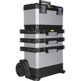 Stanley 1-95-622 værktøjskasse og kasse Metal, Plast Sort, Grå, Værktøj Rulleborde værktøjsvogn grå/Sort, Metal, Plast, Sort, Grå, 568 mm, 893 mm, 389 mm