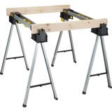 Stanley FMST1-75763 arbejdsbænk Bærbar arbejdsbænk, understel Bærbar arbejdsbænk, Metal, Sort, Grå, Gul, 900 kg