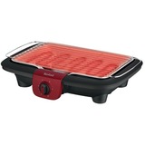 Tefal BG 90E5 barbecue & grill Bordplade Elektrisk Sort, Rød 2300 W Sort/Rød, 2300 W, Grill, Elektrisk, 869,5 cm², Bordplade, Rist