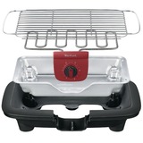 Tefal BG 90E5 barbecue & grill Bordplade Elektrisk Sort, Rød 2300 W Sort/Rød, 2300 W, Grill, Elektrisk, 869,5 cm², Bordplade, Rist