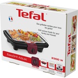 Tefal BG 90E5 barbecue & grill Bordplade Elektrisk Sort, Rød 2300 W Sort/Rød, 2300 W, Grill, Elektrisk, 869,5 cm², Bordplade, Rist