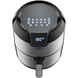 Tefal Easy Fry EY401D frituregryde Enkelt 4,2 L Enkeltstående 1500 W Varmluftsteger Sort, Rustfrit stål, Airfryer rustfrit stål/Sort, Varmluftsteger, 4,2 L, 1,2 kg, 80 °C, 200 °C, 6 person(er)