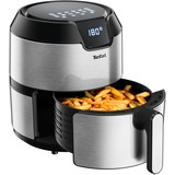 Tefal Easy Fry EY401D frituregryde Enkelt 4,2 L Enkeltstående 1500 W Varmluftsteger Sort, Rustfrit stål, Airfryer rustfrit stål/Sort, Varmluftsteger, 4,2 L, 1,2 kg, 80 °C, 200 °C, 6 person(er)