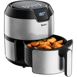 Tefal Easy Fry EY401D frituregryde Enkelt 4,2 L Enkeltstående 1500 W Varmluftsteger Sort, Rustfrit stål, Airfryer rustfrit stål/Sort, Varmluftsteger, 4,2 L, 1,2 kg, 80 °C, 200 °C, 6 person(er)