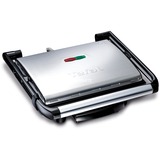 Tefal GC241D kontaktgrill Sølv/Sort, Sort, Sølv, Rustfrit stål, Rektangulær, Rist, 2000 W, 0,9 m