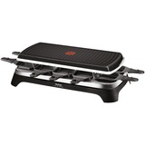 Tefal Gourmet 10 Inox&Design 10 person(er) 1350 W Sort, Rustfrit stål, Raclette Sort/Sølv, 1350 W, 10 stk, 24 stk, 2 stk