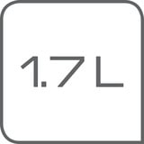 Tefal KO3308 elkedel 1,7 L 2400 W Sort rustfrit stål/Sort, 1,7 L, 2400 W, Sort, Vandmåler, Ledningsfri, Filtrering