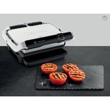 Tefal OptiGrill Elite GC750D30 kontaktgrill Sølv/Sort, Sort, Rustfrit stål, Plast, Rektangulær, Berøring, 600 cm², 300 x 200 mm