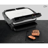 Tefal OptiGrill Elite GC750D30 kontaktgrill Sølv/Sort, Sort, Rustfrit stål, Plast, Rektangulær, Berøring, 600 cm², 300 x 200 mm