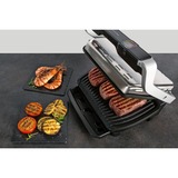 Tefal OptiGrill Elite GC750D30 kontaktgrill Sølv/Sort, Sort, Rustfrit stål, Plast, Rektangulær, Berøring, 600 cm², 300 x 200 mm