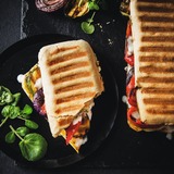 Tefal OptiGrill Elite GC750D30 kontaktgrill Sølv/Sort, Sort, Rustfrit stål, Plast, Rektangulær, Berøring, 600 cm², 300 x 200 mm