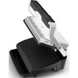 Tefal OptiGrill Elite GC750D30 kontaktgrill Sølv/Sort, Sort, Rustfrit stål, Plast, Rektangulær, Berøring, 600 cm², 300 x 200 mm