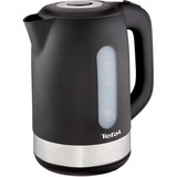 Tefal Snow KO3308 elkedel 1,7 L 2400 W Sort rustfrit stål/Sort, 1,7 L, 2400 W, Sort, Vandmåler, Ledningsfri, Filtrering