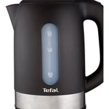 Tefal Snow KO3308 elkedel 1,7 L 2400 W Sort rustfrit stål/Sort, 1,7 L, 2400 W, Sort, Vandmåler, Ledningsfri, Filtrering