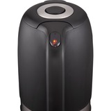 Tefal Snow KO3308 elkedel 1,7 L 2400 W Sort rustfrit stål/Sort, 1,7 L, 2400 W, Sort, Vandmåler, Ledningsfri, Filtrering