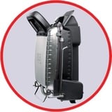 Tefal Ultra Compact 600 Comfort GC3060 kontaktgrill rustfrit stål/Sort, Sort, Rustfrit stål, Rektangulær, Aluminium, 2000 W, 210 mm, 383 mm