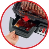Tefal Ultra Compact 600 Comfort GC3060 kontaktgrill rustfrit stål/Sort, Sort, Rustfrit stål, Rektangulær, Aluminium, 2000 W, 210 mm, 383 mm